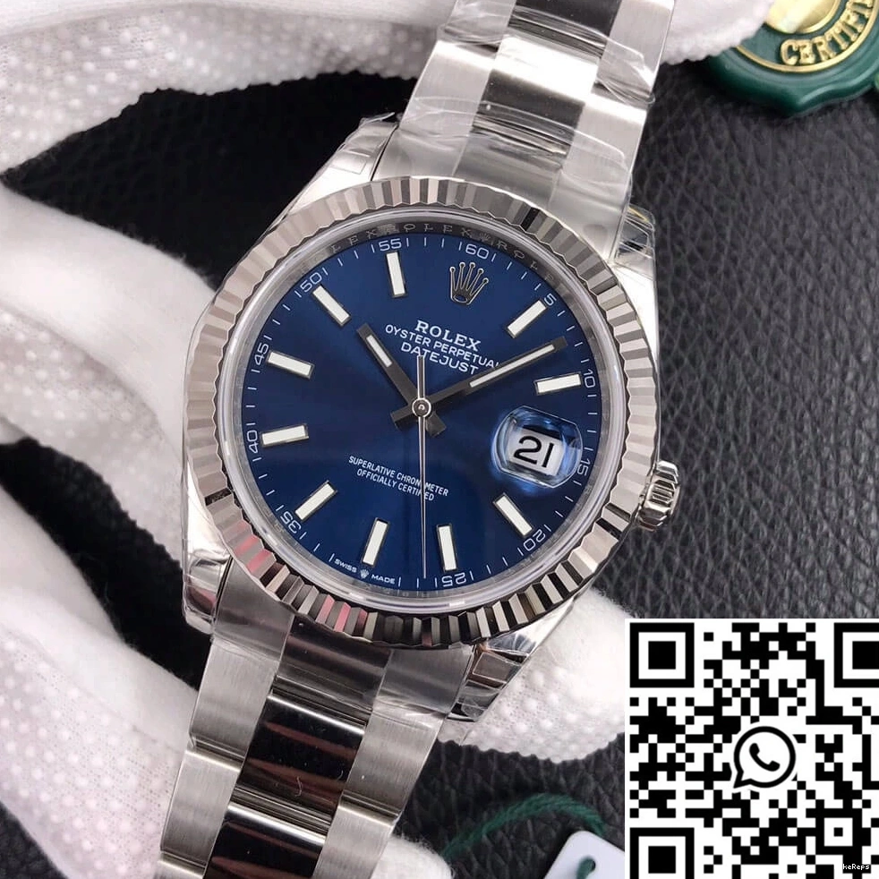 Dial VS M126334-0001 Factory Blue Datejust Rolex 0907